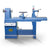 The Oliver Machinery 18" professional lathe on a white background