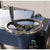 Oliver 15 Planer with Helical Cutterhead 3HP close-up of adjustment wheel.