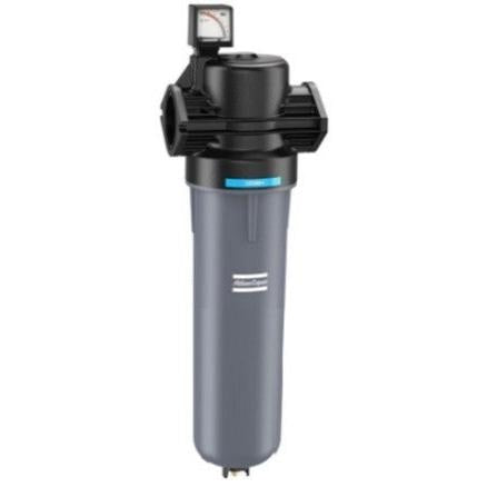 Atlas Copco UD7+ Compressed Air Filter on white background.