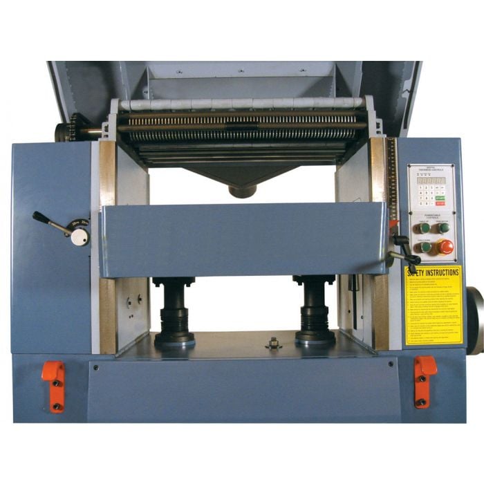 Oliver 25 Planer with 4 Knife Cutterhead 10HP in workshop setting.
