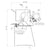 Technical diagram of Kalamazoo KM16-18 18 Heavy Duty Mitre Saw.