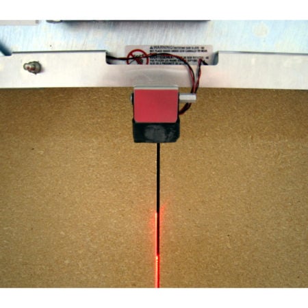 Safety Speed Laser Line guide on 7000, 7400 models for precision cutting.