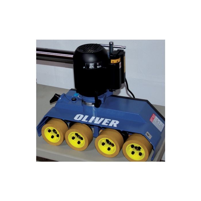Oliver Uni-Buddy 4 for Shapers & Jointers, 1Ph, 4-roller, 8-speed machine.