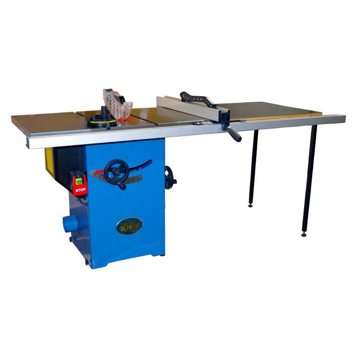The Oliver 10" Professional Table Saw 1.75HP 1Ph w/52" Rail